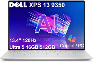 New Laptop Dell XPS 13 (9350) 16GB Intel Core Ultra 7 SSD 512GB