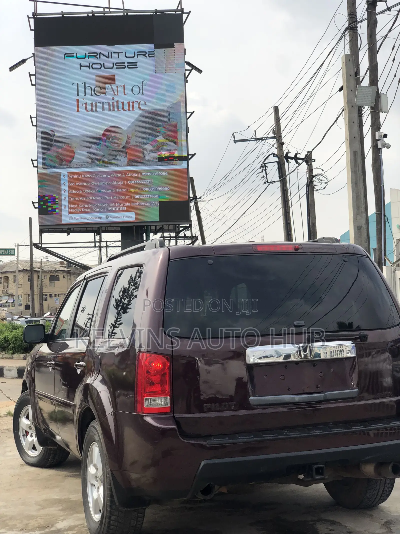 Honda Pilot 2011 Red