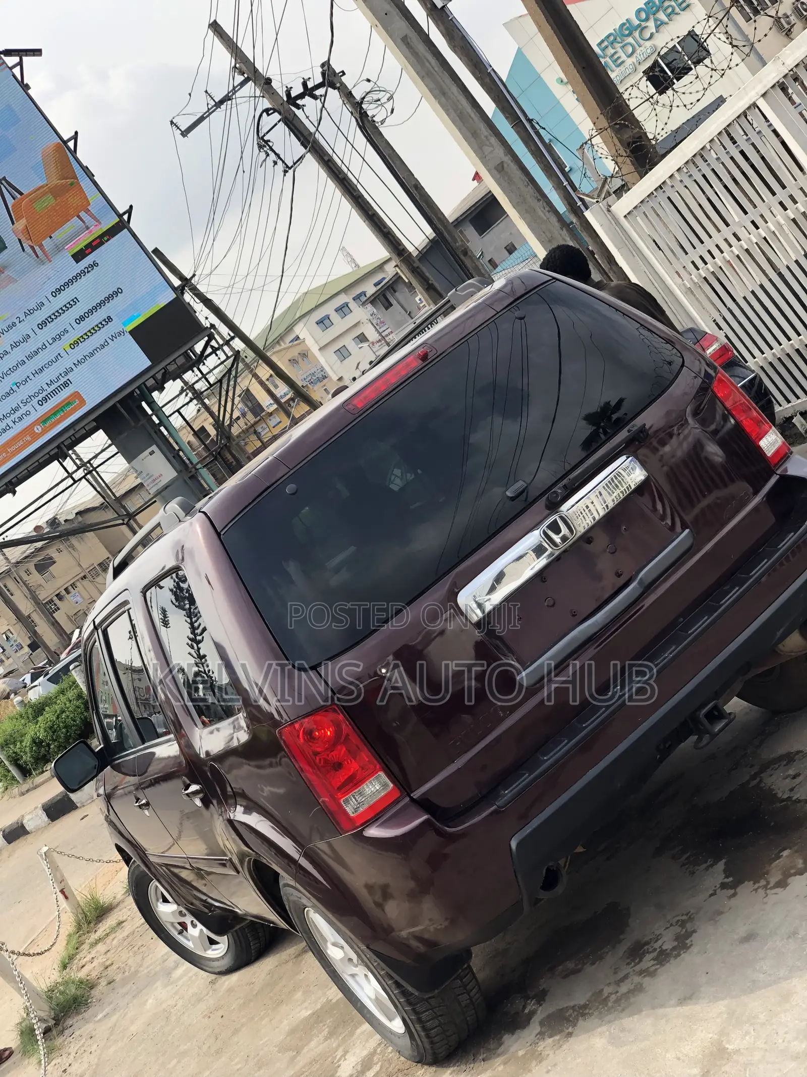 Honda Pilot 2011 Red