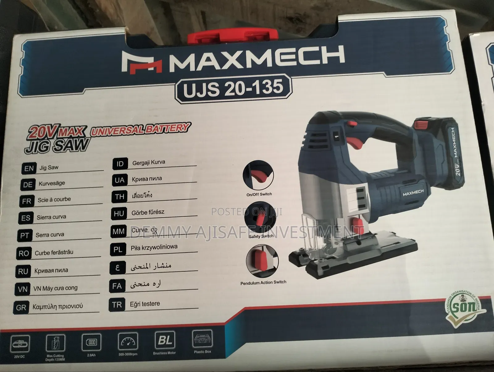 Cordless Jigsaw(Maxmech)