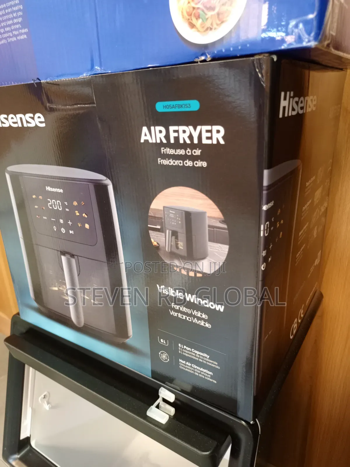 Hisense 5l Automatic Air Fryer – Hisaf05afbk1s3