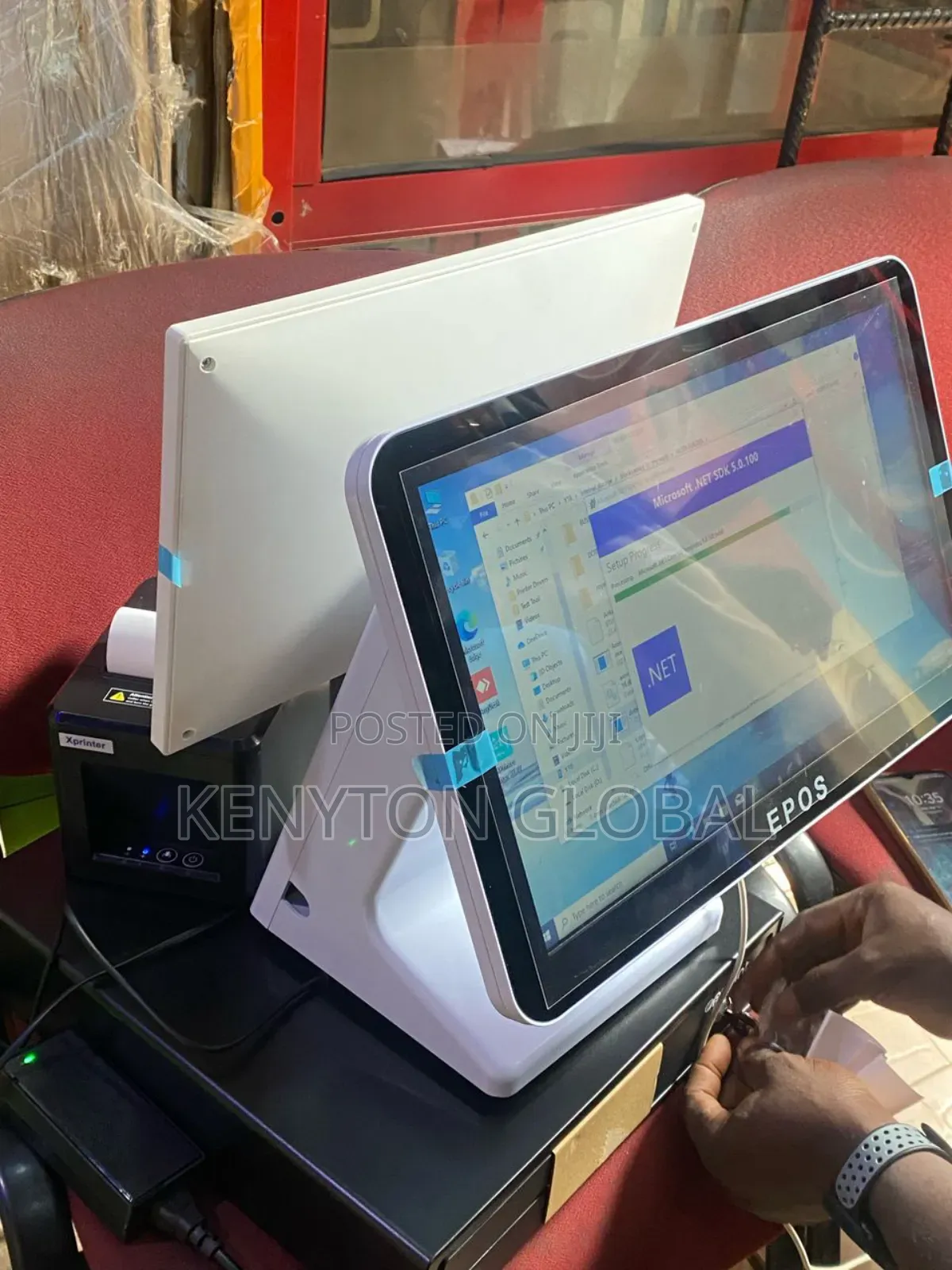 Double Screen Pos Machine (Touch Screen 15 Inch)