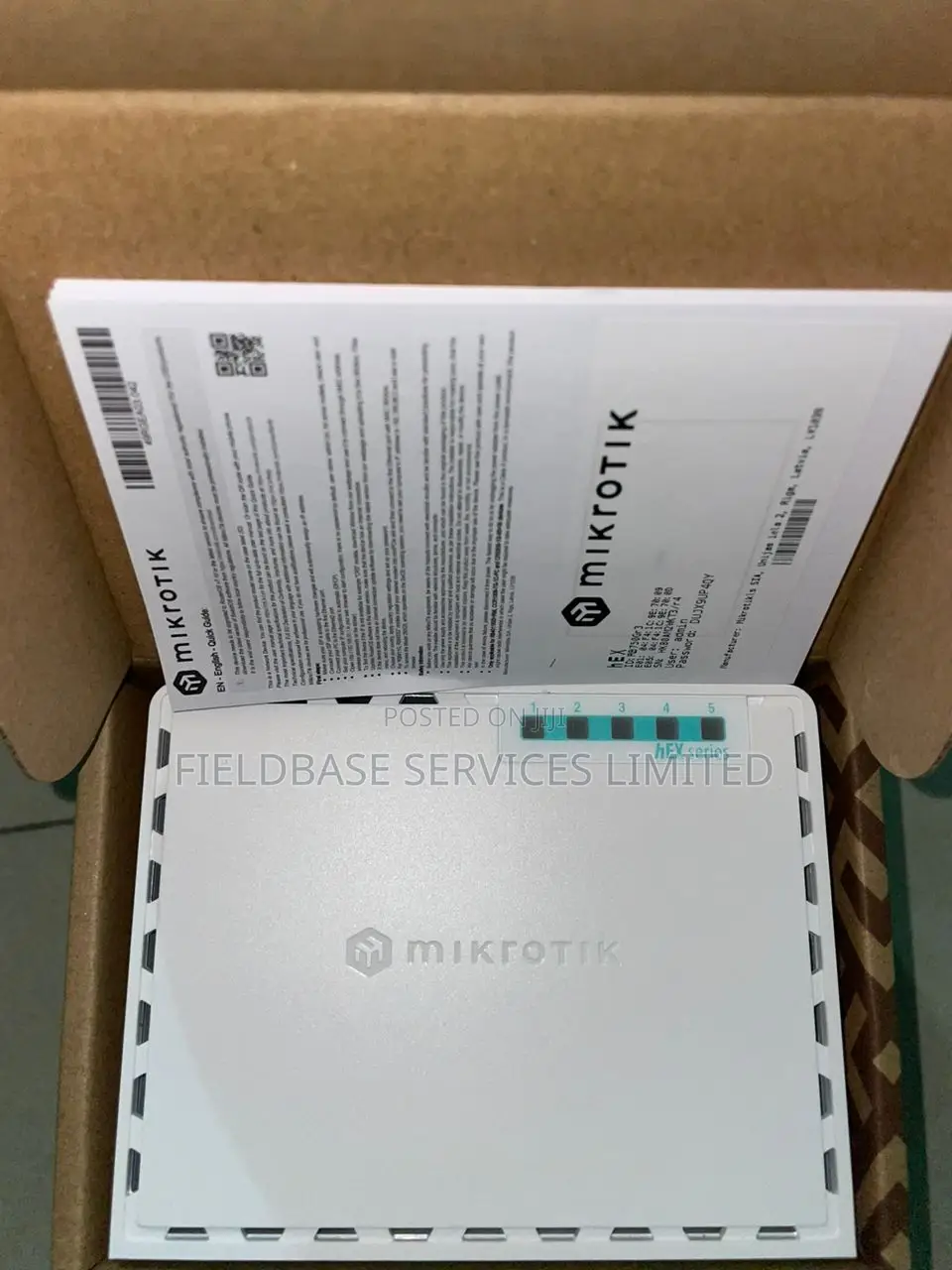 Mikrotik Hex Rb750gr3