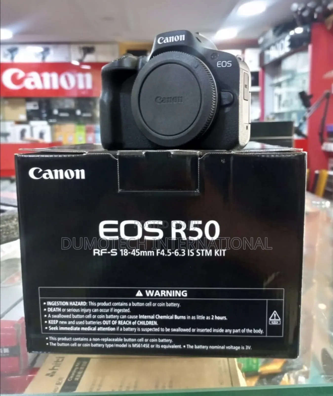 Canon Eos R50 Camera With 18-45mm Kit Lens in Ikeja - Photo & Video ...
