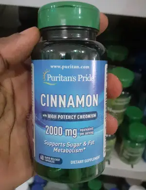 Puritans Pride Cinnamon 2000 Mg With High Potency Chromium