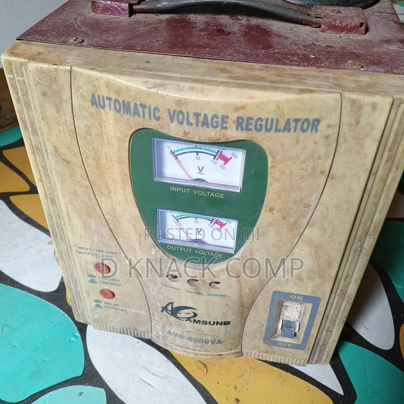 Fairly Used 5000va Automatic Voltage Regulator/ Stabilizer