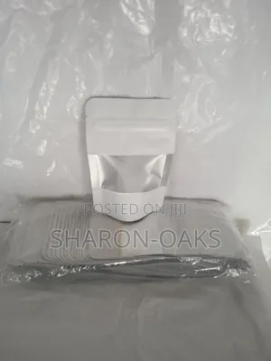 White Aluminium Pouch With Window 9×13cm
