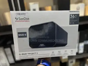 Sandisk Professional 36tb G-Raid Project 2 2-Bay Thunderbolt 3 Raid