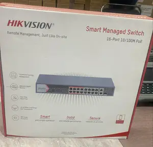 Hikvision Ds-3e1318p-Ei/M 16 Port Fast Ethernet Smart Poe Switch