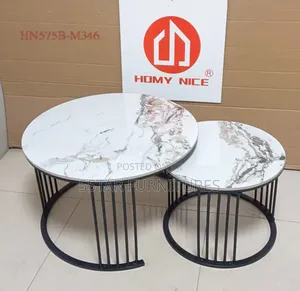 ￼
High Quality Exotic Faux Marble Center Table