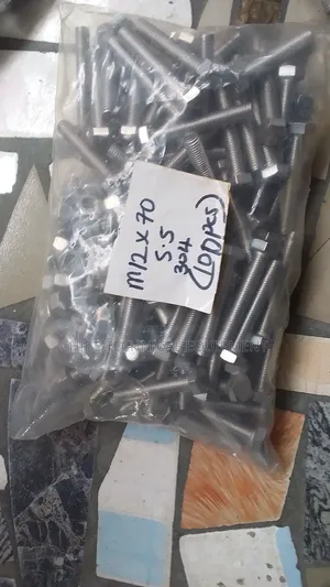 M12x70 Stainless Bolt and Nut