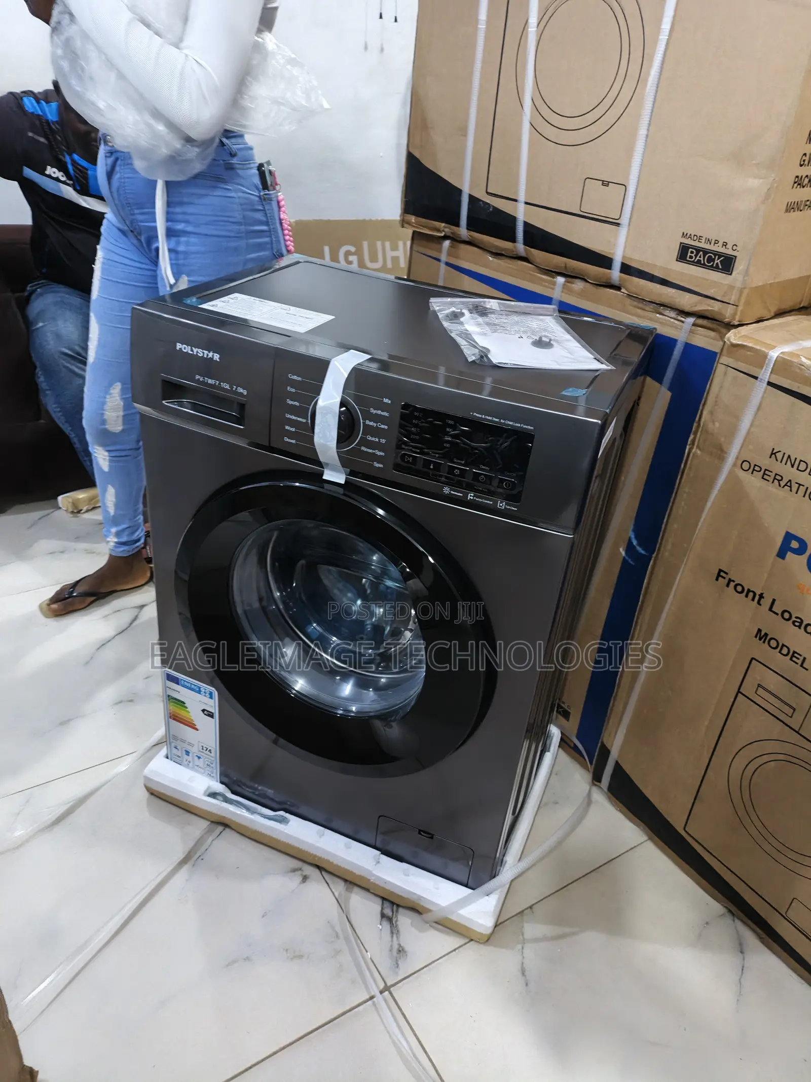 Polystar 7kg Front Loader - Wash More, Save Time