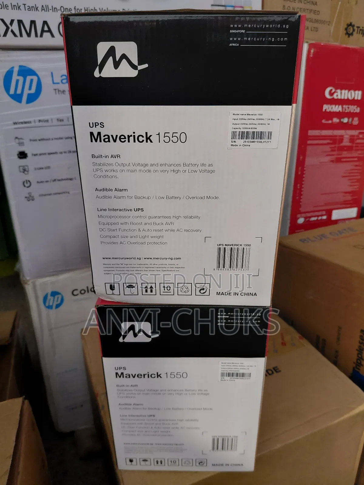Mercury Maverick 1550kva Ups
