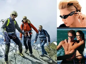 Bluetooth Headset For Glasses, Cycling, Bluetooth Glasses