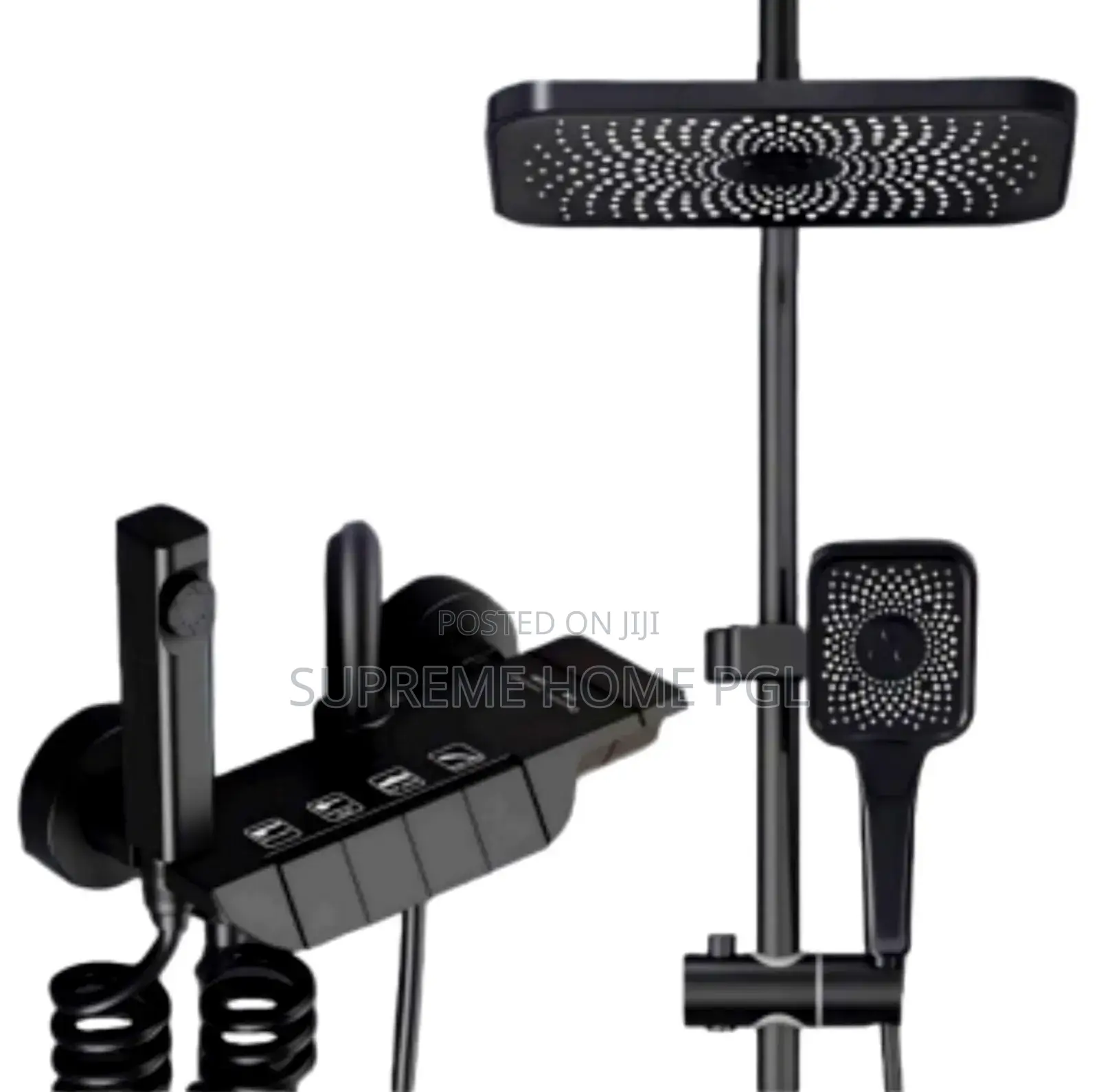 Black Surface Shower