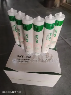 *Sky-878 Glass Sealant – 100% Silicone*| *Strong. Flexible. Reliable.*
