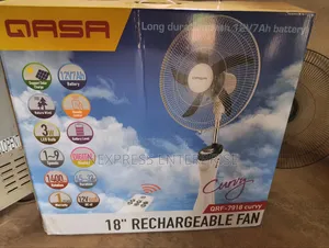 18iches New Model Qasa Rechargeable Fan for Sale