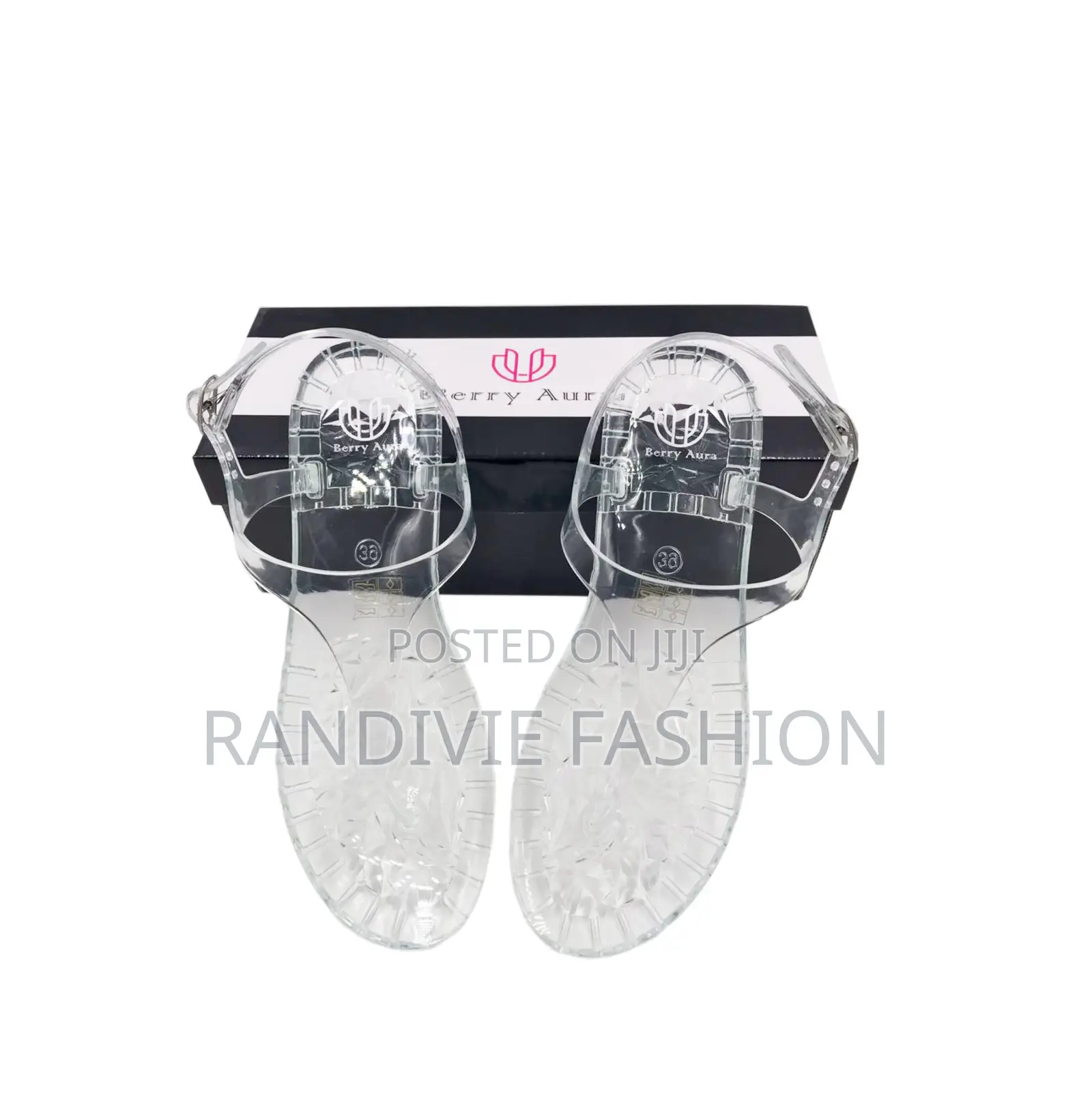Transparent- Go Go Sandals