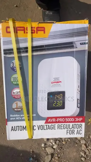 Qasa Avr Pro 5000va 3hp Wall Mounted Stabilizer