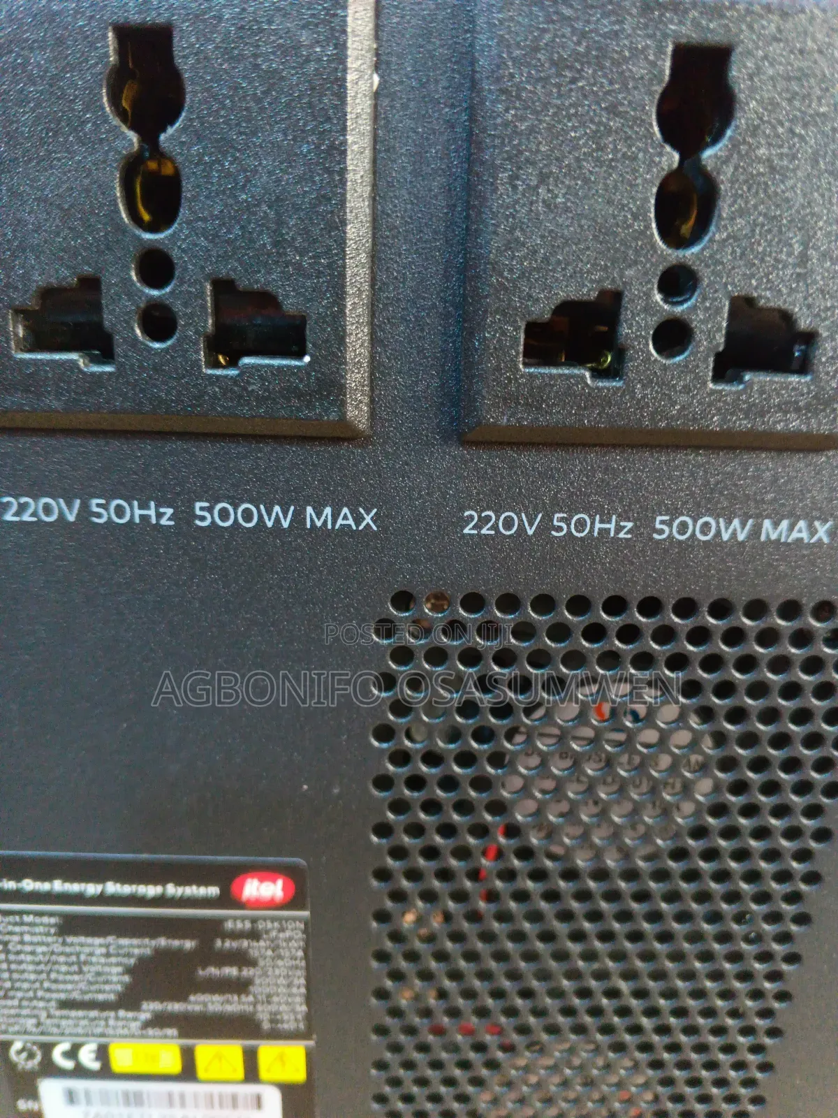 Itel Power Tank