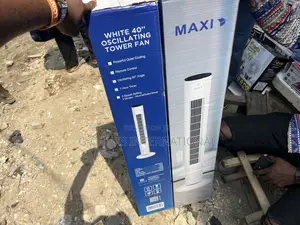 Maxi 40” Oscillating Tower Fan With Remote Control-45w
