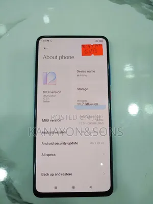 Xiaomi Mi 9T Pro 64 GB Blue