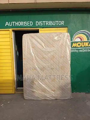 Mouka Regina Semi Orthopaedic Mattress 4.5 by 8. Wholesale and Retail
