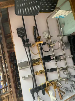Black,Black and Gold Brimix Shower Set