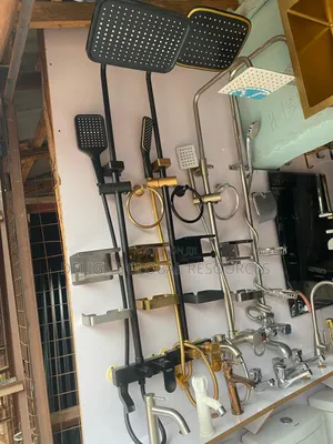 Black,Black and Gold Brimix Shower Set