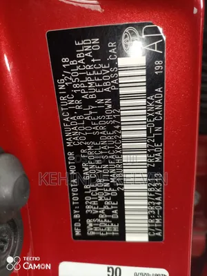 Toyota Corolla LE Eco (1.8L 4cyl 2A) 2019 Red