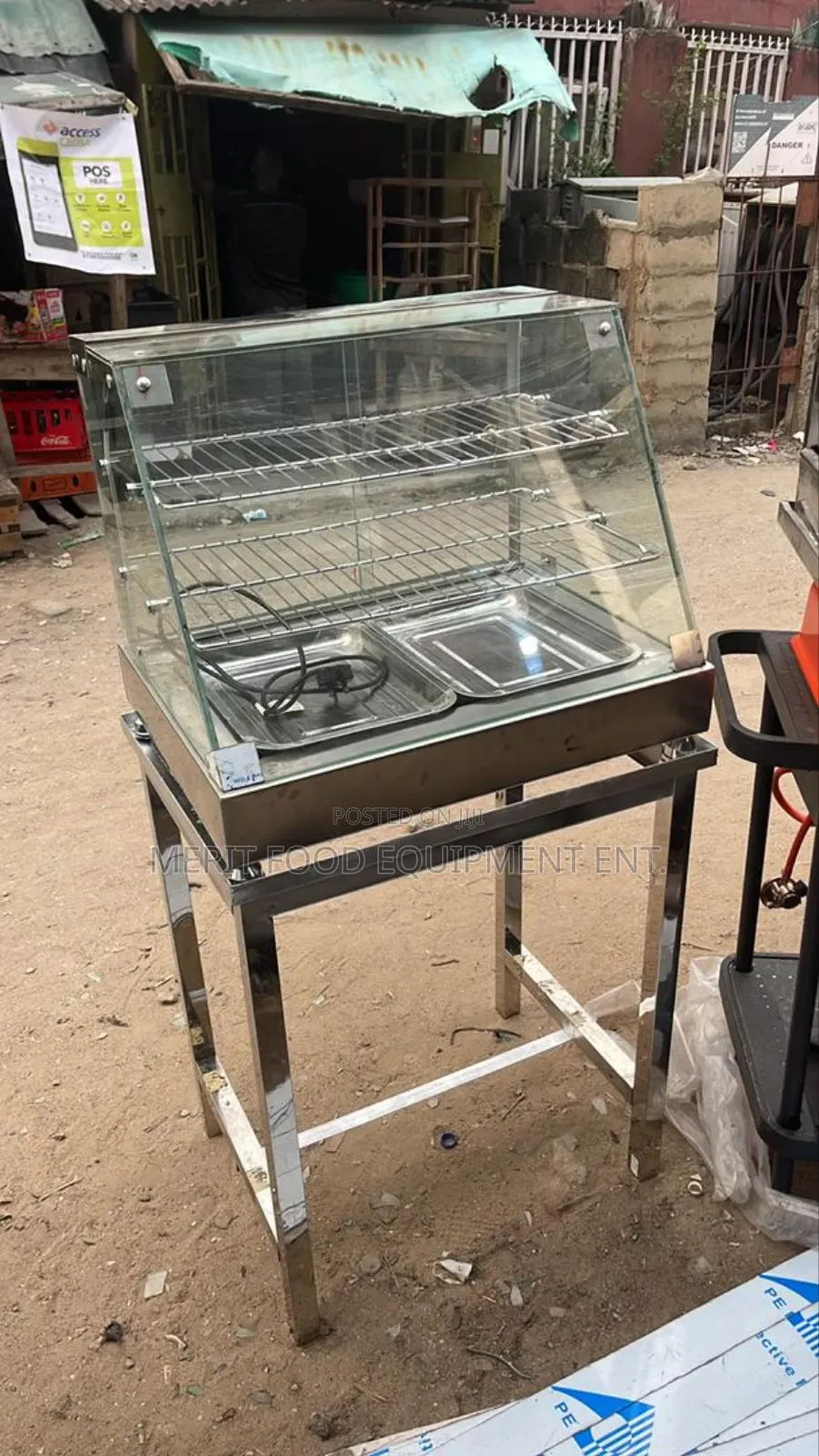 2-Plate Snacks Warmer With Stand