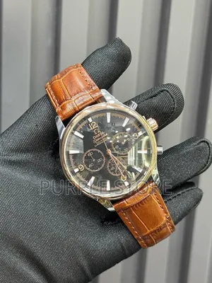 Omega Leather Functional-Chronograph 