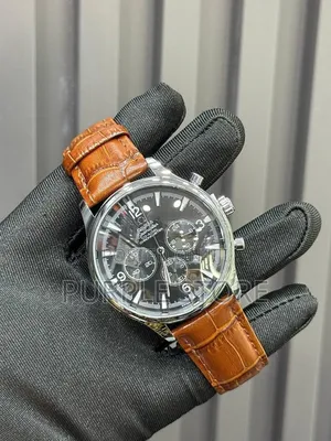 Omega Leather Functional-Chronograph 