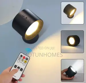 Wall Led Light Touch Control Ir Remote 360 Rotation Usb Recharge
