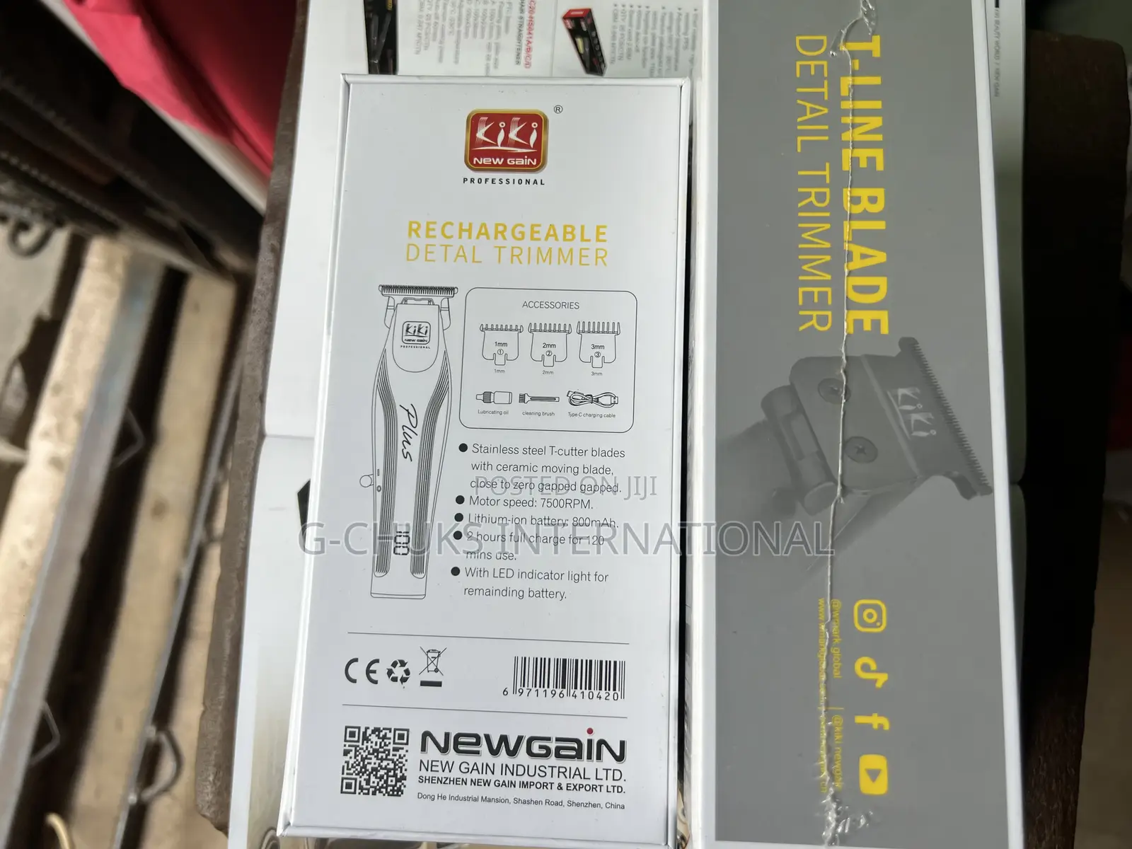 Kiki Ng521 Trimmer(Black)