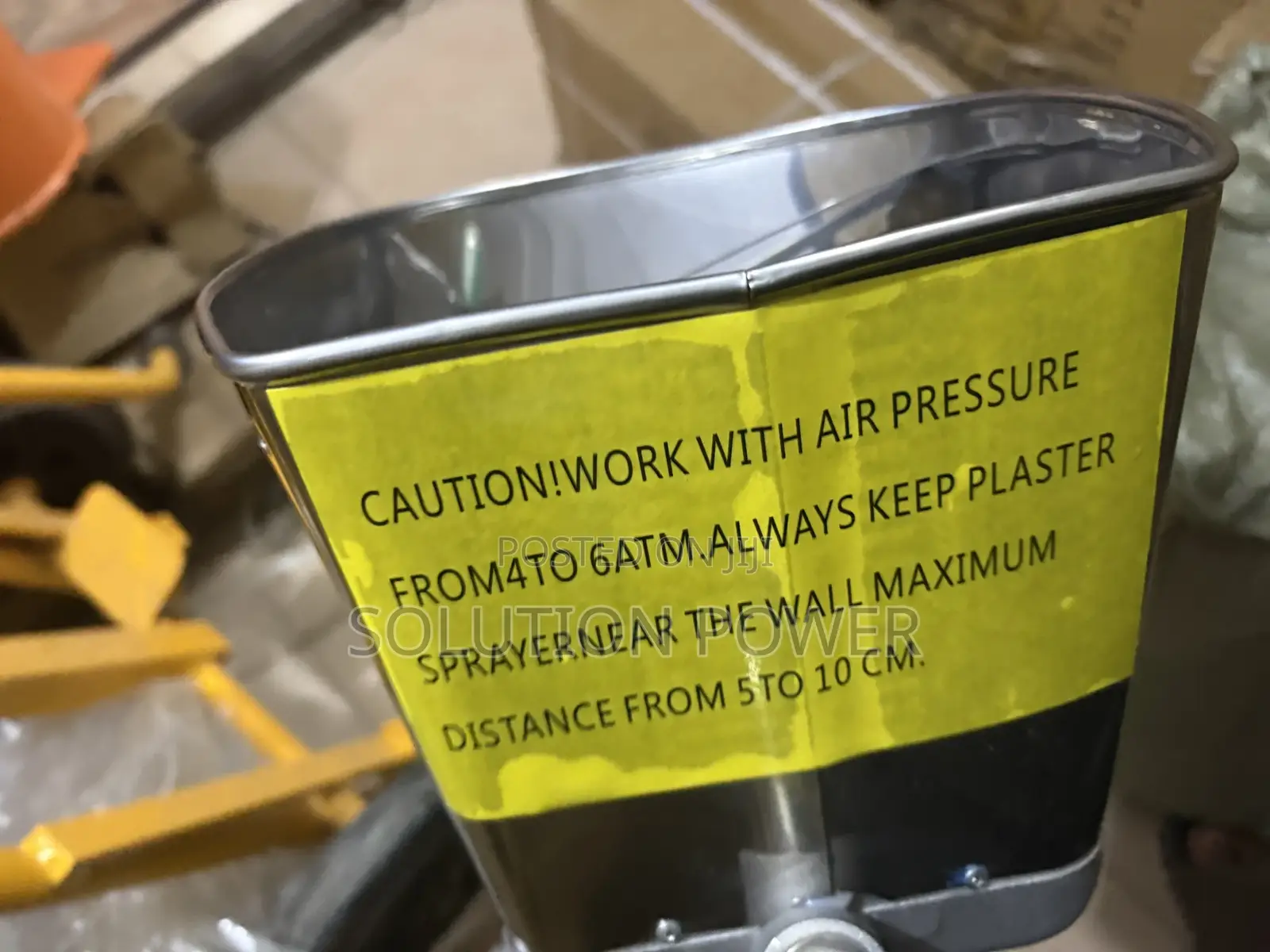 Portable Mortal Sprayer (Cement Sprayer)