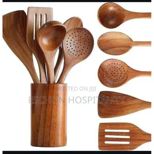 Wooden Cooking Spoon Set