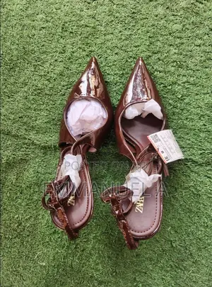 New Classy Brown Zara Heels