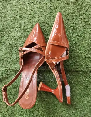 New Elegant Brown Heels