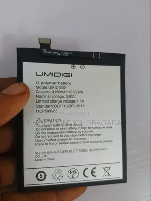 Umidigi A5pro Battery