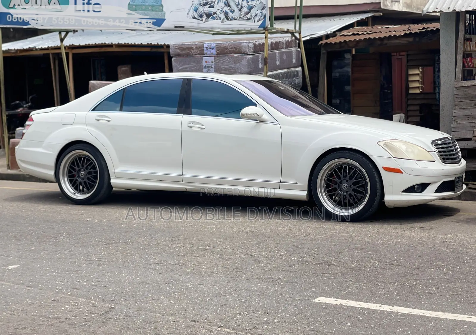 Mercedes-Benz S-Class S 550 2008 White