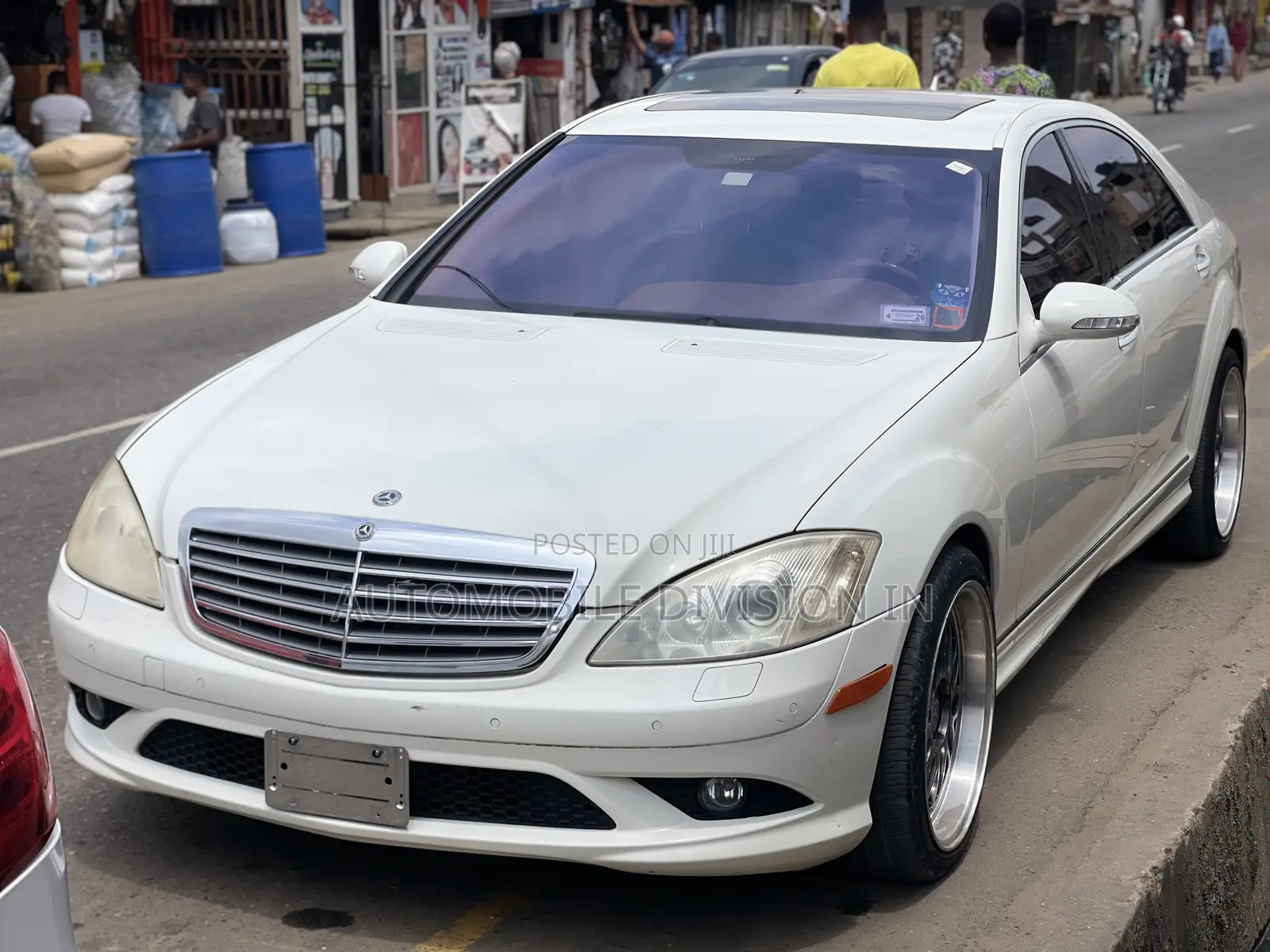 Mercedes-Benz S-Class S 550 2008 White