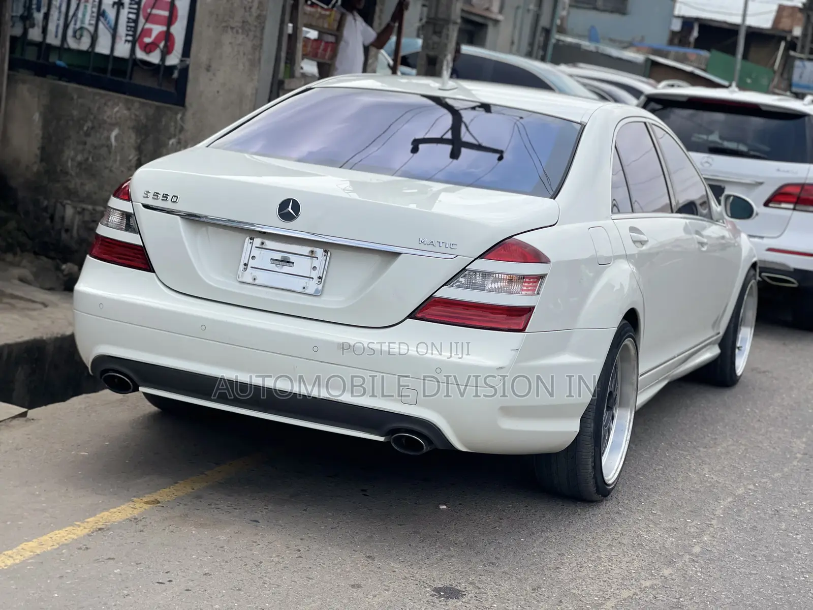 Mercedes-Benz S-Class S 550 2008 White