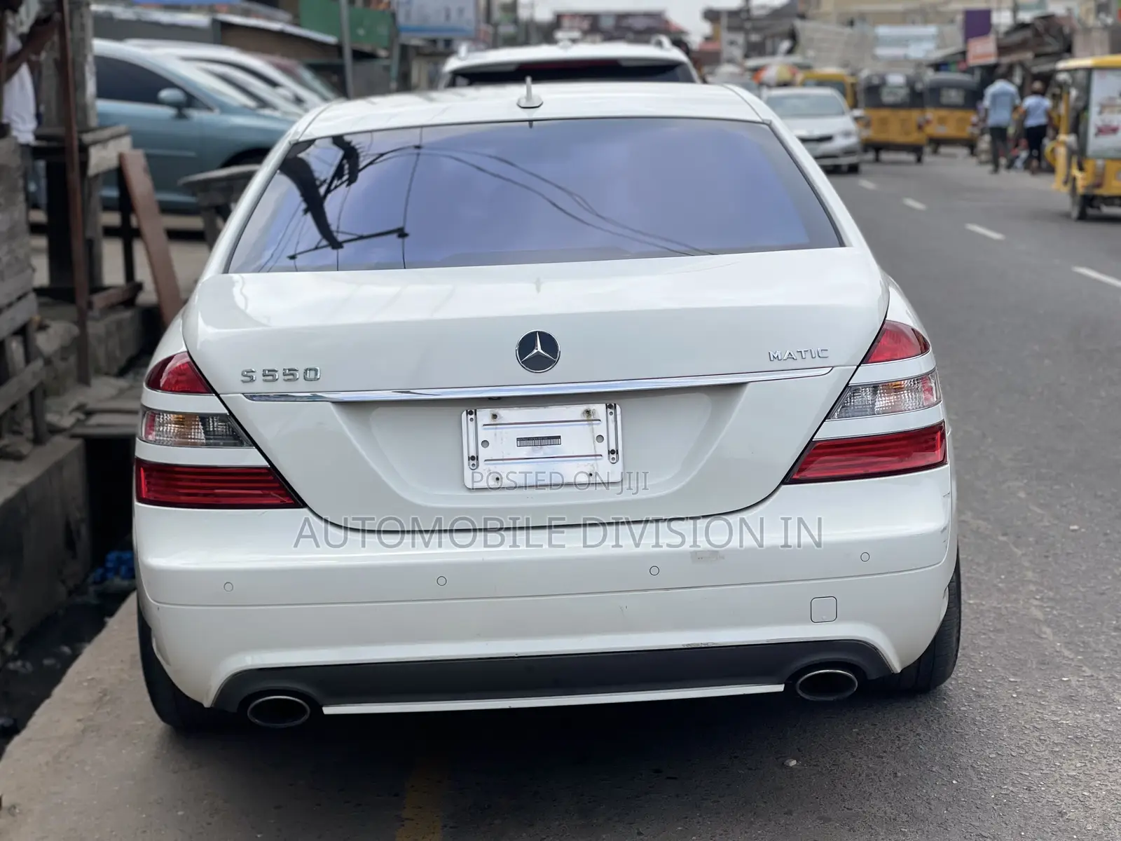 Mercedes-Benz S-Class S 550 2008 White