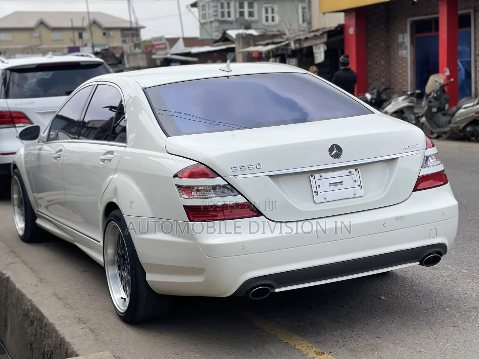 Mercedes-Benz S-Class S 550 2008 White