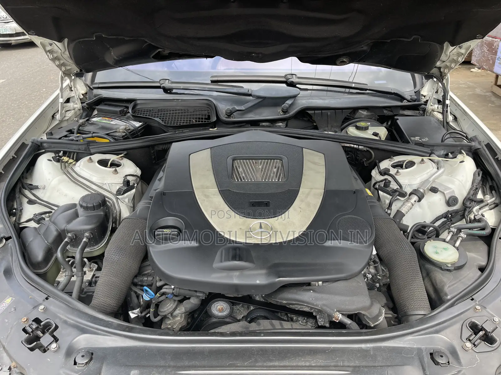 Mercedes-Benz S-Class S 550 2008 White