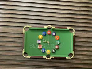 Snooker Board Themed Clock