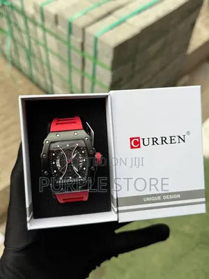 Curren Chronograph ○ Rubber ○ Strap 