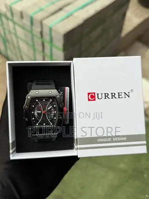 Curren Chronograph ○ Rubber ○ Strap 