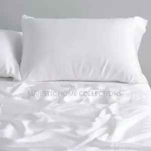Permit Plain White Bedsheets Hotel Standard